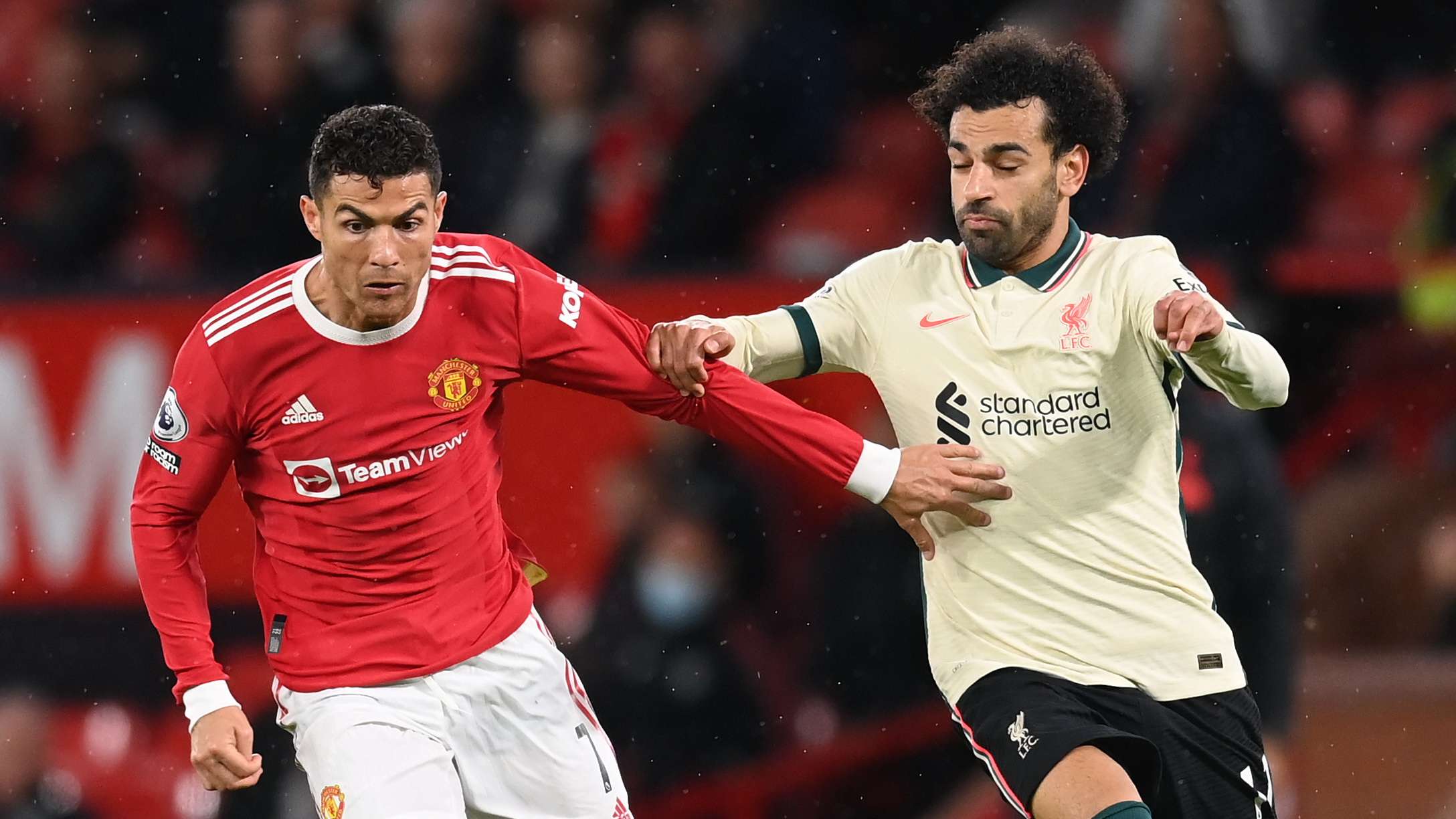 Cristiano Ronaldo Manchester United Mohamed Salah Liverpool Premier League 2021