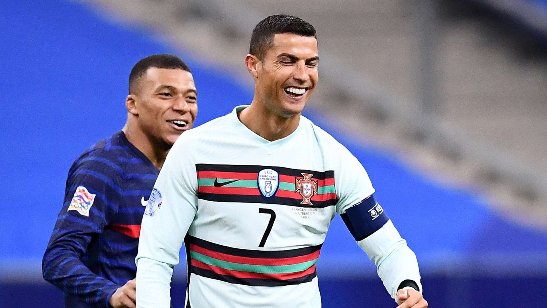 cristiano ronaldo kylian mbappe funny