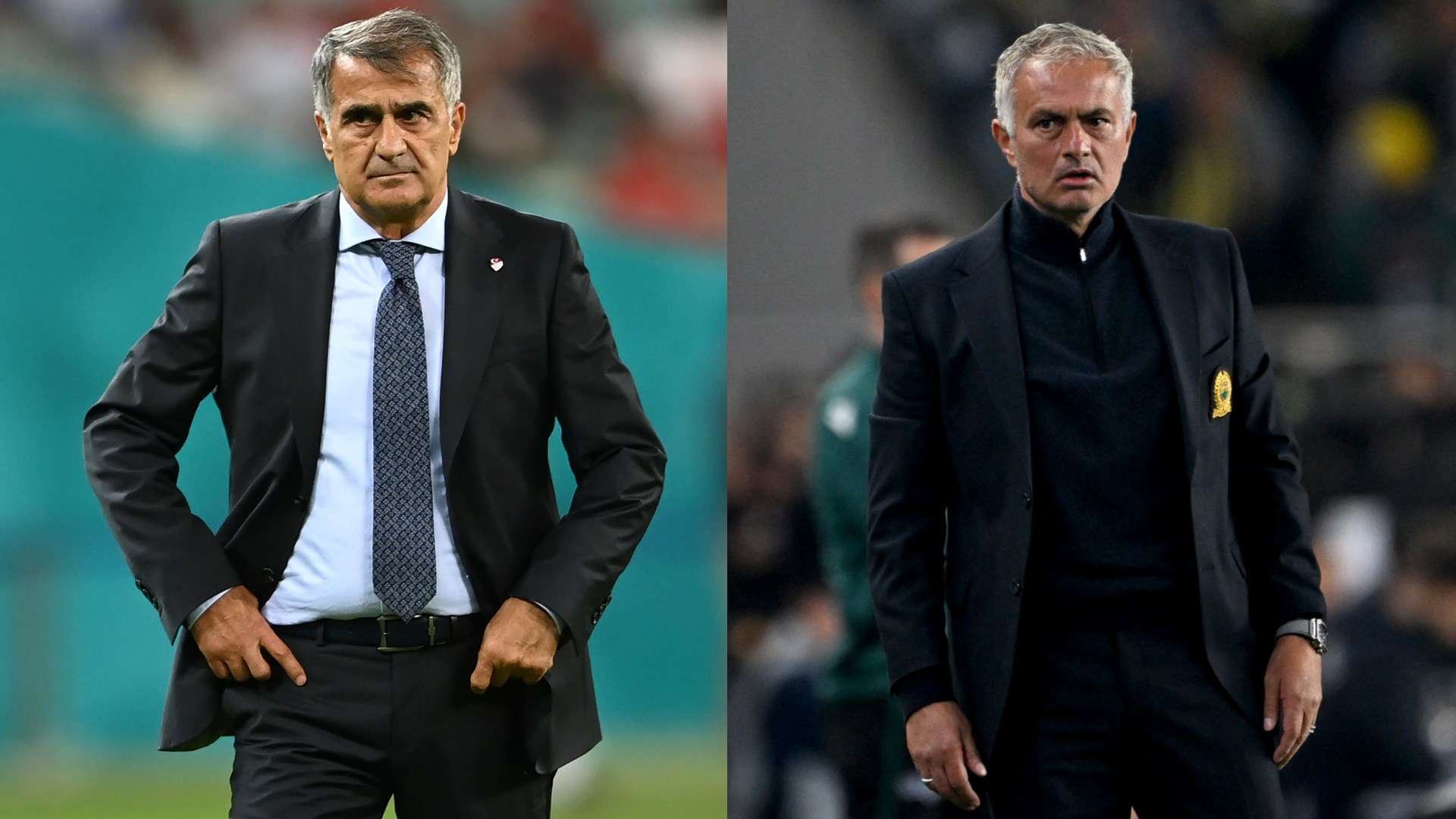 Senol Gunes & Jose Mourinho