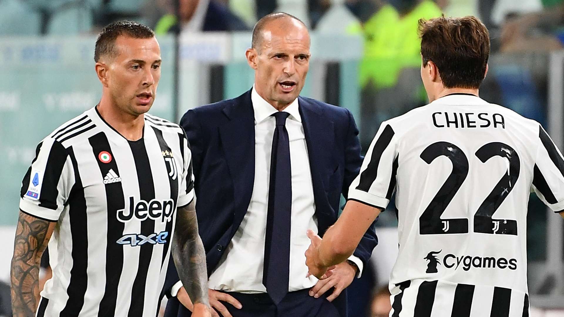 Allegri Bernardeschi Chiesa Juventus Empoli Serie A