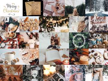 Holiday Collage puzzle online from photo