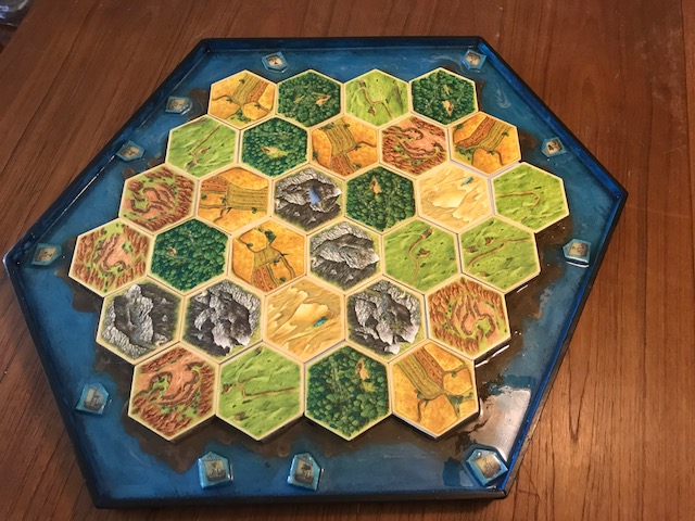 Settlers Of Catan Game Board