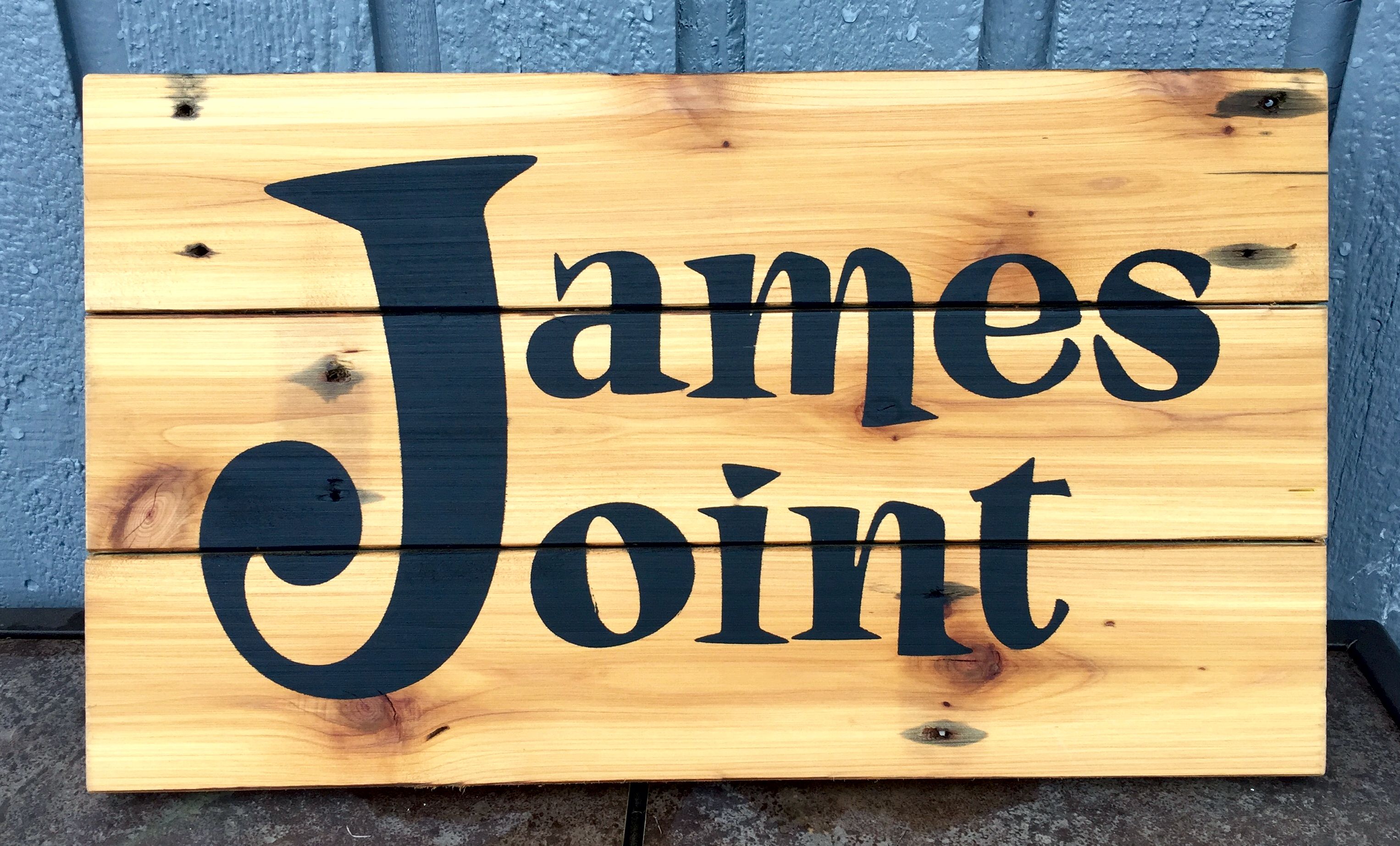 Custom Rustic Wood Sign 4 