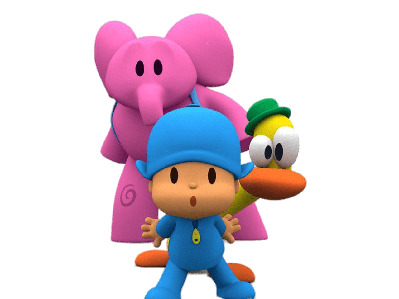 Pocoyo Elly And Pato Png Images Transparent Background Png Play ...