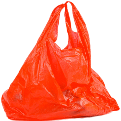 Plastic Bag Red