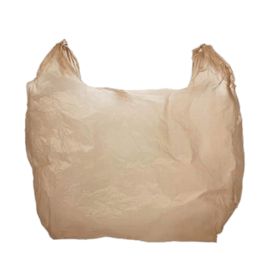 Plastic Bag Brown