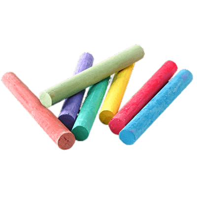 Coloured Chalk Sticks