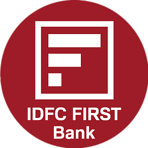 IDFC First Bank logo round