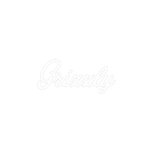 Grizzly Griptape weißes Logo