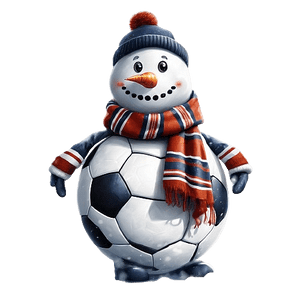 Soccer Snowman