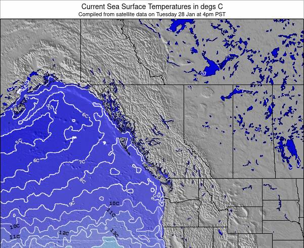 British-Columbia Sea Temperature