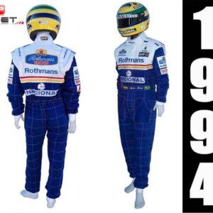 Ayrton Senna 1994 racing suit Williams F1 from the Sports Car Racing Race Suits store collection.