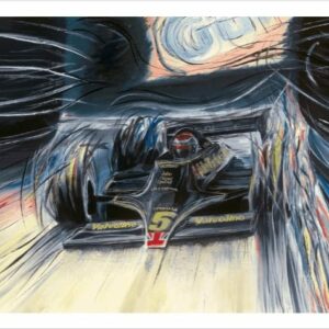 MARIO ANDRETTI – MONZA '78, Giclee-Print by Motorart 27