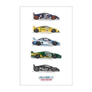 Le Mans '95 Posters - Great Britain - 12x18 by 8380 Laboratories