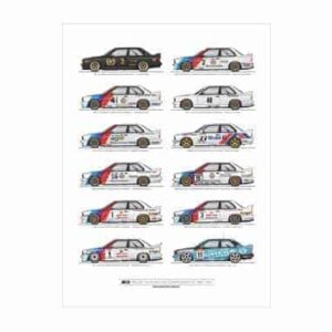 M3 Touring Car Posters - Champs 12 - 22x30 by 8380 Laboratories