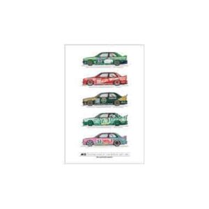 M3 Touring Car Posters - Pick 5 - 12x18 by 8380 Laboratories