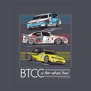 Misc Posters - BTCC Two-Wheelers - 18x24 by 8380 Laboratories