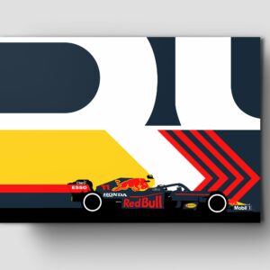 RB16B F1 Art Print by Cale Funderburk Art & Design