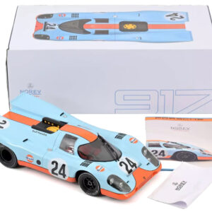 Porsche 917K #24 Jo Siffert - Brian Redman "Gulf Oil" Winner "1000 km of Spa-Francorchamps" (1970) 1/12 Diecast Model Car by Norev by Diecast Mania