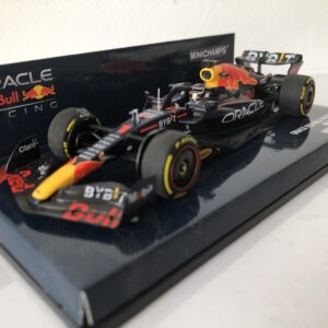 2022 Max Verstappen | Oracle Red Bull Racing RB18 | Minichamps Resin 1:43 Scale | Winner Miami GP from the Sports Car Racing Race Suits store collection.