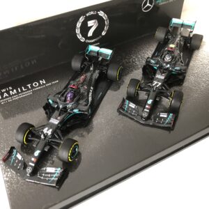 2020 Lewis Hamilton & Valtteri Bottas | Mercedes AMG Petronas Formula One Team W11 EQ Performance | Minichamps Diecast 1:43 from the Sports Car Racing Race Suits store collection.