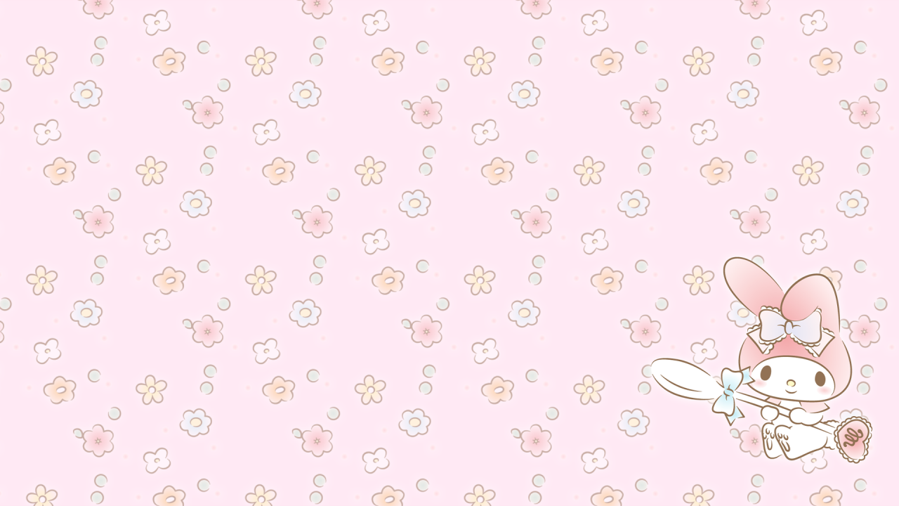 My Melody Flowers|Sanrio - Roblox BG