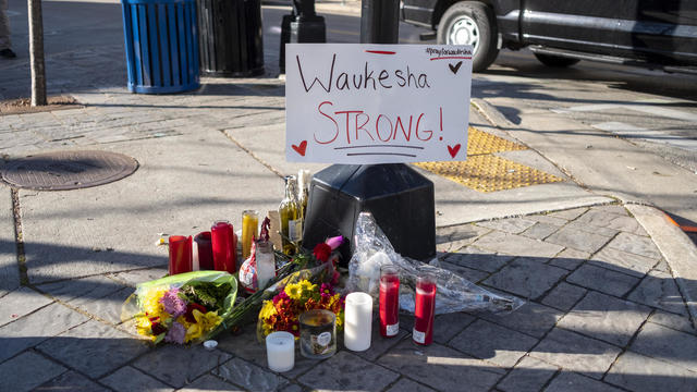 Car Drives Through Holiday Parade In Waukesha, Wisconsin 