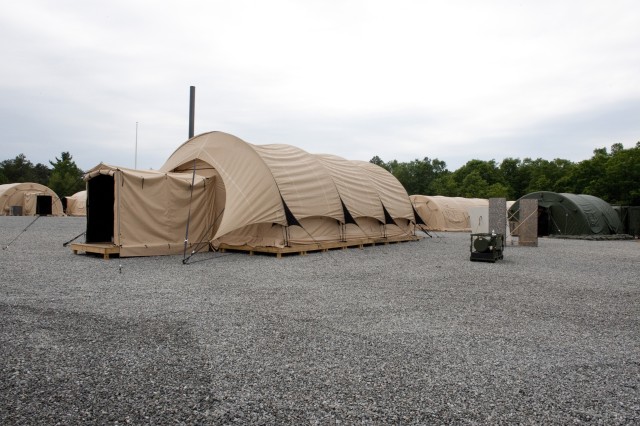 Providing shelters for soldiers