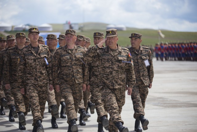 Exercise Khaan Quest 2014 begins in Mongolia