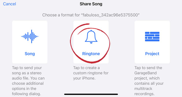 How to setup iPhone ringtones via GarageBand app