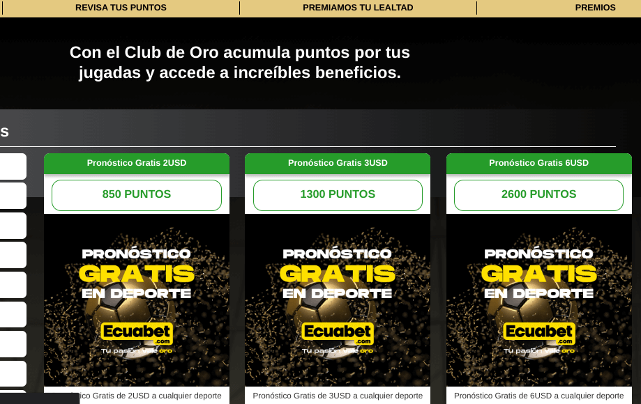 club de oro en ecuabet