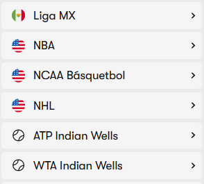 principales competiciones en 10bet méxico