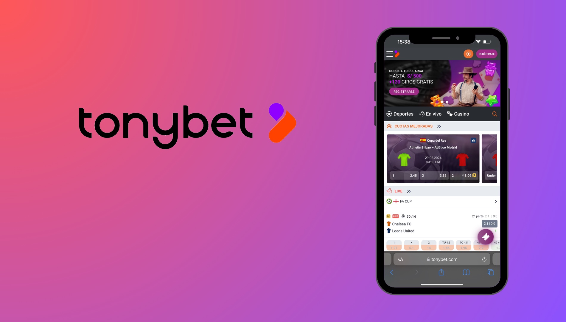 Tonybet App ya no Estará Disponible en Perú en el 2024