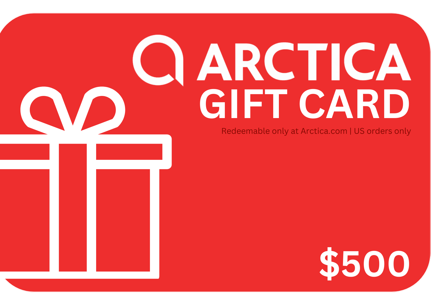 $500 Arctica Gift Card