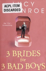 Cover of edition 3bridesfor3badbo00monr