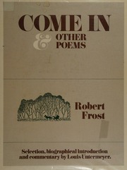 Cover of edition comeinotherpoems0000fros_j5n8