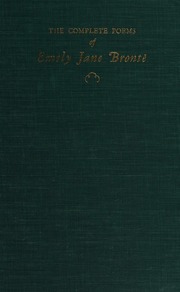 Cover of edition completepoemsofe0000bron_e6l7