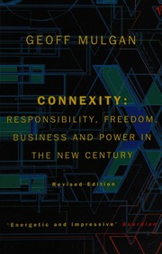 Cover of edition connexityrespons0000mulg