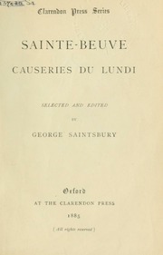 Cover of edition causeriesdulund00sain