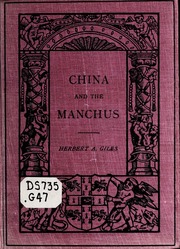 Cover of edition chinamanchus00gile