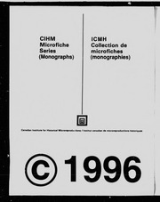 Cover of edition cihm_78367