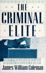 Cover of edition criminalelitesoc00cole