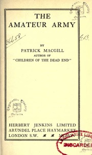 Cover of edition amateurarmy00macguoft