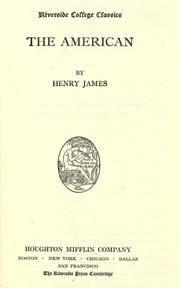 Cover of edition american00jamerich