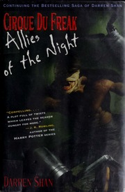 Cover of edition alliesofnight00shan