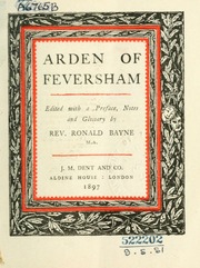 Cover of edition ardenoffeversham00ardeuoft