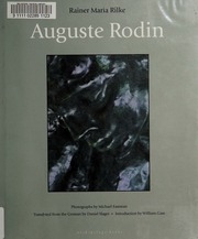 Cover of edition augusterodinwork00rain