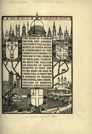 Cover of edition bookofcommonpr00churuoft