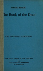 Cover of edition bookofdead0000unse