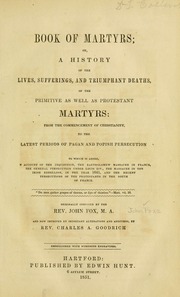 Cover of edition bookofmartyrsor00foxe